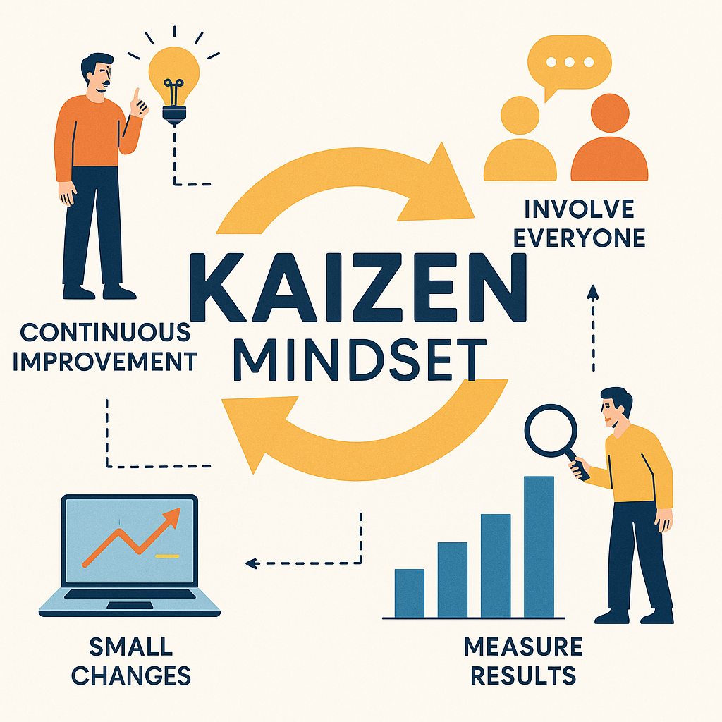 Kaizen mindset in business Kaizen mindset in business