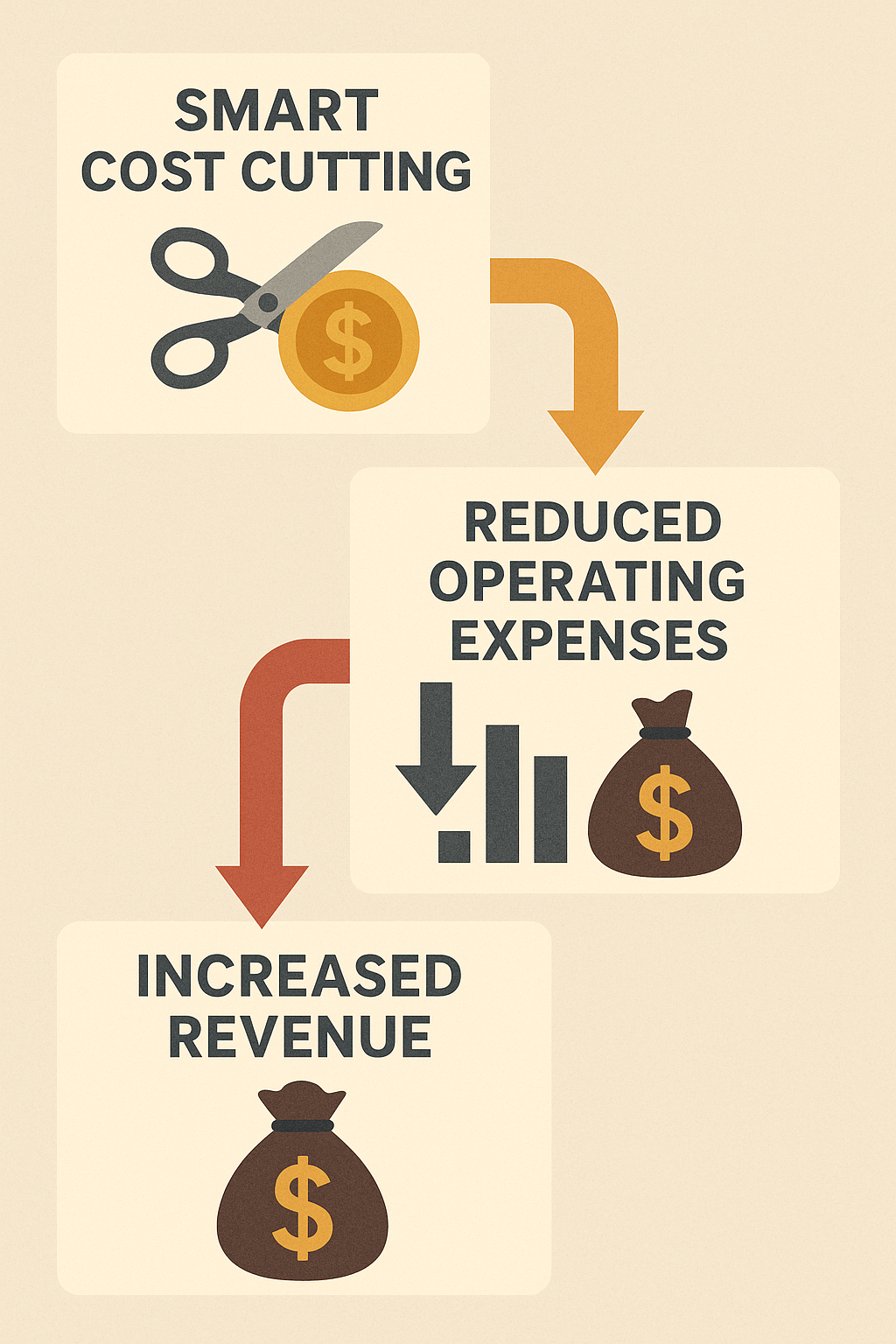 cut cost increased revenue | Smart Cost Cutting| Adventus Business Consult smart cost cutting