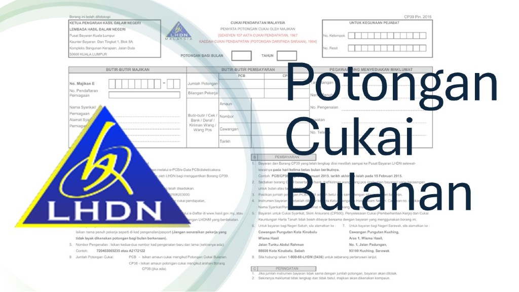 potongan cukai bulanan
