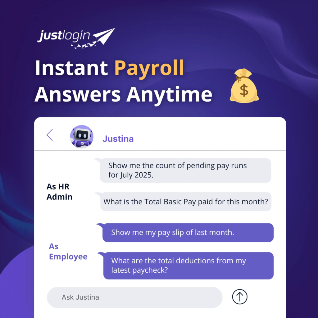 JustLogin Justina menjawab soalan gaji