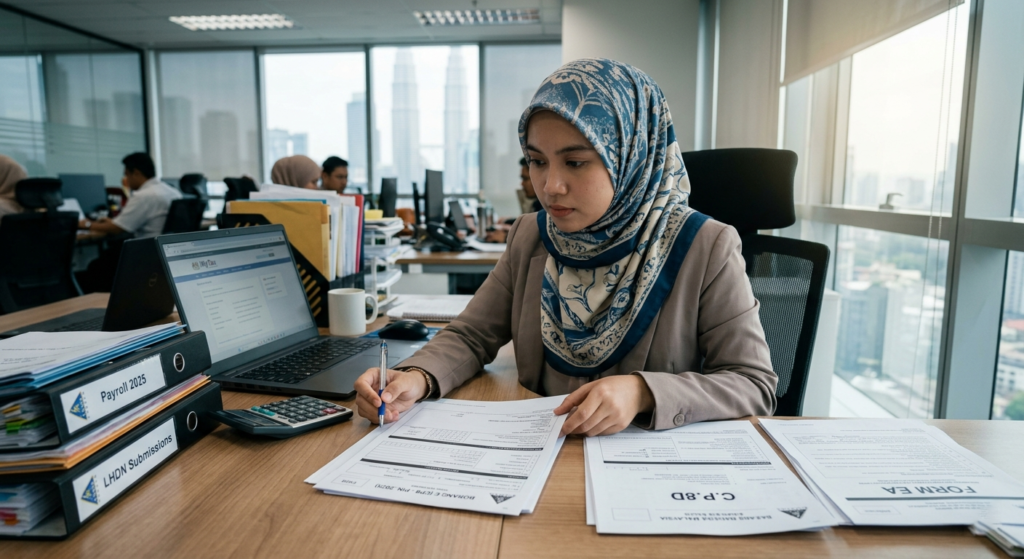 LHDN employment tax forms