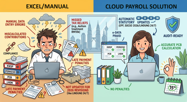 Shifting perspective from "calculating salaries" to "managing compliance"