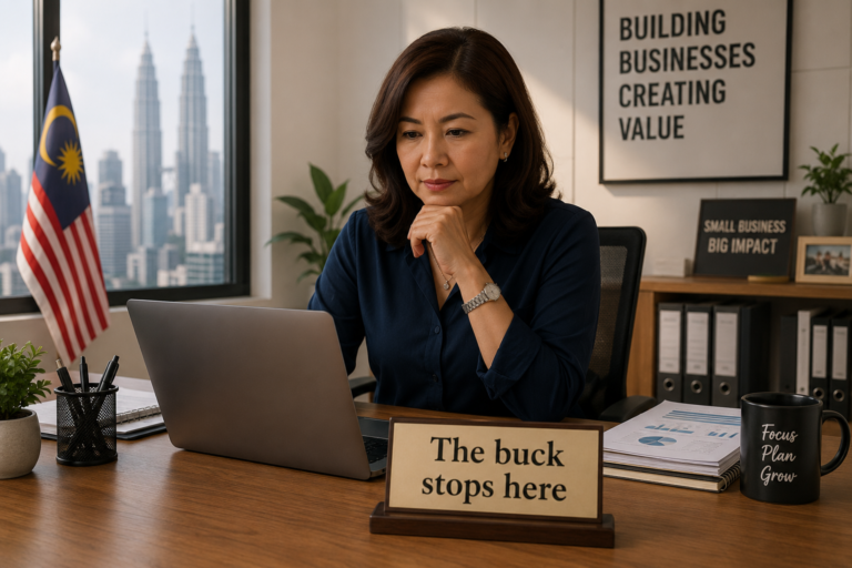 the buck stops here