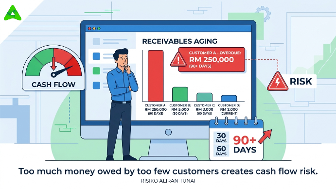 Concentration Risk in Receivables Aging